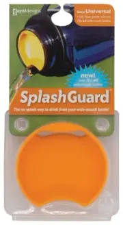 Universal Translucent Mango Splashguard for Bottles - Keep Your Drink Secure