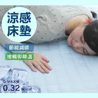 在飛比找Yahoo!奇摩拍賣優惠-【涼感床墊】 床單 床墊 保潔墊 單人 雙人 一觸即涼 清涼