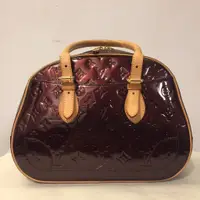 在飛比找蝦皮購物優惠-[二手精品]LV Louise Vuitton 正品 棗紅(