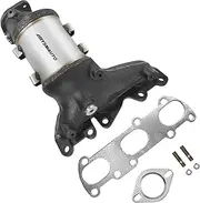 Catalytic Converter Compatible with Hyundai Santa Fe 2007-2009 3.3L V6, Hyundai Veracruz 2007 2008 2009 2010 2011 2012 3.8L V6 Right Catalytic Convertor Direct-fit 641333 (EPA Compliant)