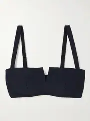 [BONDI BORN] BONDI BORN - + Net Sustain Evie Sculpteur® Bikini Top - Black - small small Black