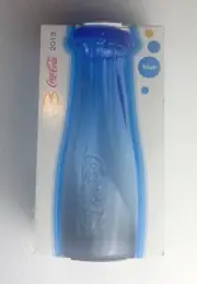 MCDONALDS 2013 Coke Coca Cola Bottle Glass BLUE - New in Box - Collectable