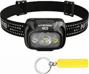 Nitecore NU33 700 Lumen Aluminum Headlamp Triple Light Sources USB-C Rechargeable Headlight Tag