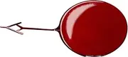 SAGGU For Chevrolet Malibu 2013-2015 Car Accessories, Front Bumper Tow Hook Cap Towing Eye Cover Towing Eye Cover (Size : Red Passenger Side)
