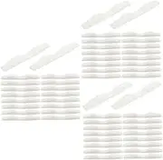 3pcs 1 Nose Bridge Sponge Anti- Fog Cushion Face Mask Foam Nose Pads Face Covering Nose Strips Sewing Supplies Diy Nose Wire Sewing Craft Wear Glasses Adhesive Tape White