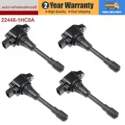4X Ignition Coil 22448-1HC0A For Nissan Micra ST K13 Almera ST TI N17 1.5L 1.2L (for: Nissan)