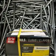 Turf Nails 6'' Non-Galvanized - Heavy-Duty Fasteners for Synthetic Grass