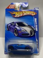 Hot Wheels Bugatti Veyron Satin Blue #160/240