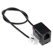 Ethernet RJ45 8P8C To RJ11 6P4C Adapter Cable,Office Converter Cord Male To Female RJ45 to RJ11 Converter Adapter Cable Multicolor