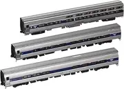 [Kato] USA Model Train Products Amfleet and Viewliner Intercity Express Phase VI Bookcase Set, 3-Unit Set