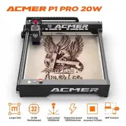 Acmer Laser Engraver 20W Output Laser Cutter Engraver Machine for Metal Acrylic