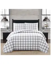London Fog Flannel Duvet Cover Set
