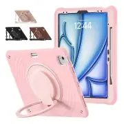 Ripple Heavy Duty Shoulder Strap Handle Stand Case for iPad Air 13'' M2 (2024)