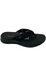 Skechers GOwalk Flex Arch Fit Vegan Washbl. Knit Sandals Splendor Blck
