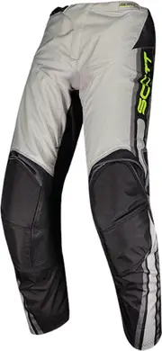 Scott 350 Race Kids Motocross Pants, grey-yellow, Size M Grey Yellow
