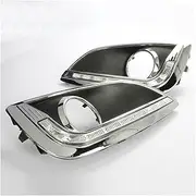 Fog Light DRL 12V For IX35 2010 2011 2012 2013 Yellow Turn Signal Daytime Running Light Car Fog lamp