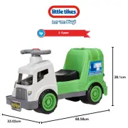 Little Tikes Dirt Digger Garbage Scoot Ride on Push Lift Rolling Wheels Kid Toys
