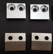 4PC Blades Replacement Tapered Edge for Watch Back Case Bezel Remover Fixture