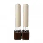 récolte Mini Electric Salt & Pepper Mill RMM-1 Cream White 22ml H7.9in Japan NEW