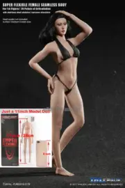 1/6 S17B Flexible Narrow Shoulder Female Suntan 12" Body Model TBLeague Phicen