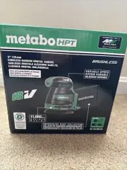 18V Metabo HPT Cordless 5-Inch Random Orbit Sander | Tool Only No Battery New