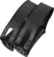 YARNOW 1 Pair Professional Bike Pedals Sports Bike Pedals Exercise Bike Replacement Pedals with Straps