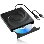 External CD/DVD Drive for Laptop CD Burner External DVD Drive, CD ROM DVD Player