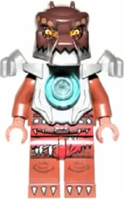 LEGO® Legends of Chima CRUG - FLAT SILVER HEAVY ARMOR Minifigure loc094 **NEW**