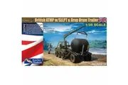 Gecko GM35018 1/35 British ATMP w/SLLPT & Drop Drum Trailer Plastic Model Kit