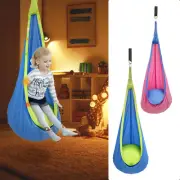 Kids Pod Swing Seat Portable Hammock Chair Swing with Inflatable Cushion teGoI