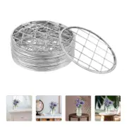 12Pcs Mason Jar Flower Grids Iron Flower Grid Reusable Flower Grid Reusable