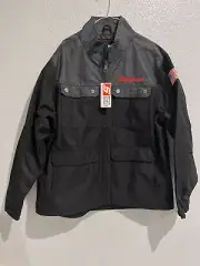 Snap-On Tools Black Gray Embroidered Legend Jacket XL NWT