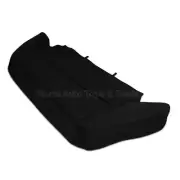 Jaguar XJS Boot Cover 89-93 w/ Sewn-in hardware, Black Twill Cloth