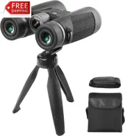 BC12 Binoculars for Adults 12X42 High Power Compact Binoculars for Bird Watching