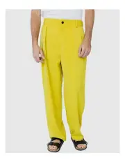 [Justin Cassin] Wesley Loose Leg Pants in Yellow