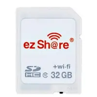在飛比找樂天市場購物網優惠-又敗家@易享派ezShare無線wi-fi SD記憶卡32G