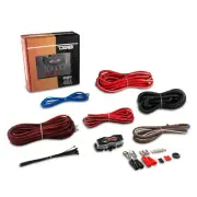 DS18 OFCKIT4 4 GUAGE 100% OFC OXYGEN FREE COPPER CAR AMPLIFIER INSTALLATION KIT