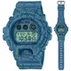 【CASIO】卡西歐 G-SHOCK 日本東京街頭 澀谷地圖設計電子錶-霧藍DW-6900SBY-2 台灣卡西歐保固一年