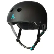 Triple 8 Helmet Certified Sweatsaver Tony Hawk Edition Black Rubber