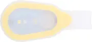 Tihebeyan Mini Running Light, LED Night Light Waterproof Portable Mini Running Clip Lamp for Outdoor (Yellow)
