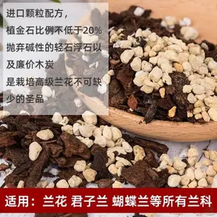 蘭花專用土家用蝴蝶蘭專用土松樹柳樹皮植料石斛君子蘭肥料營養土