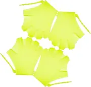 Children's Swimming Gloves Diving Webbed Gloves Adjustable Fit Silicone Swim Paddles