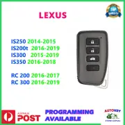 LEXUS SMART KEY FOR RC200 RC300 RC350 2013 2014 2015 2016 2017 2018