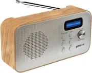 Groov-e Lisban Portable DAB & FM Digital Radio - Portable Radio with Bluetooth C