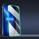Luminous Screen Protector Tempered Glass For iPhone 16 15 14 13 12 11 Pro Max XR