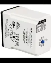 Macromatic Phase Monitor Relay,190-500VAC,Plug,SPDT PMPU-FA8 Macromatic PMPU-FA8