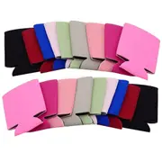 50pcs Foldable Blank Can Stubby Cooler Holder Sleeve Sublimation Heat Transfer