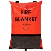 First Voice Fire Blanket,Gray,84" L 911-83700TS First Voice 911-83700TS