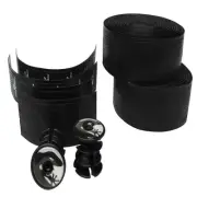 Jet Black 1.8 mm DSP Handlebar Grip Tape for Comfort