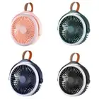 Camping Fan Rechargeable Ceiling Fan with Hook + LED Lantern for Outdoor Workout